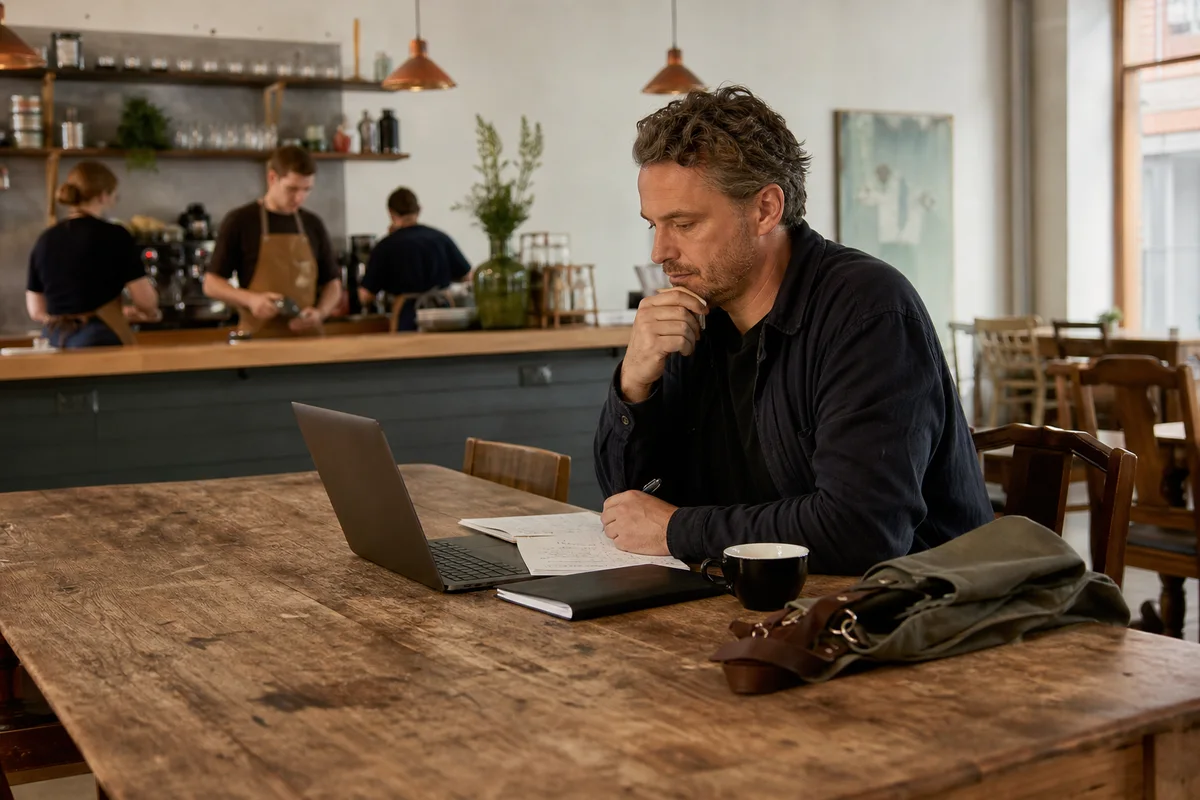 Manager reviews employee shifts and rest periods in a digital schedule